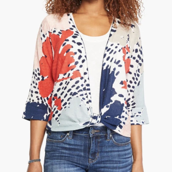 NIC & ZOE Art Scene 4-Way Cardigan  ~ NWT - Picture 2 of 9